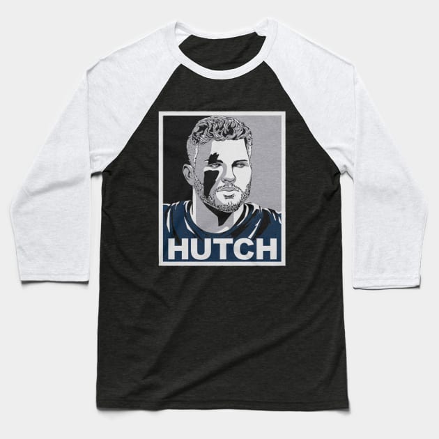 Aidan Hutchinson Hutch Baseball T-Shirt by Chunta_Design